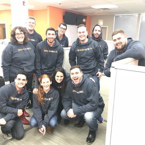 Spark Hire Hoodies