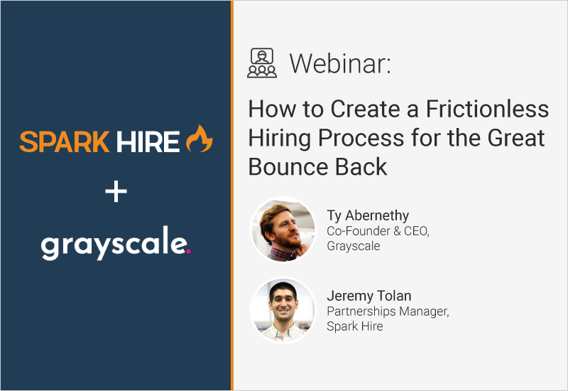 How to Create a Frictionless Hiring Process for the Great Bounce Back