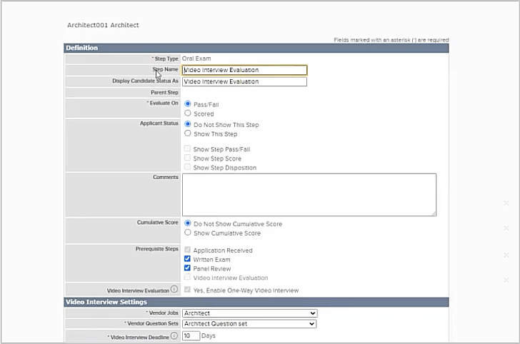 NeoGov Create your interview packages