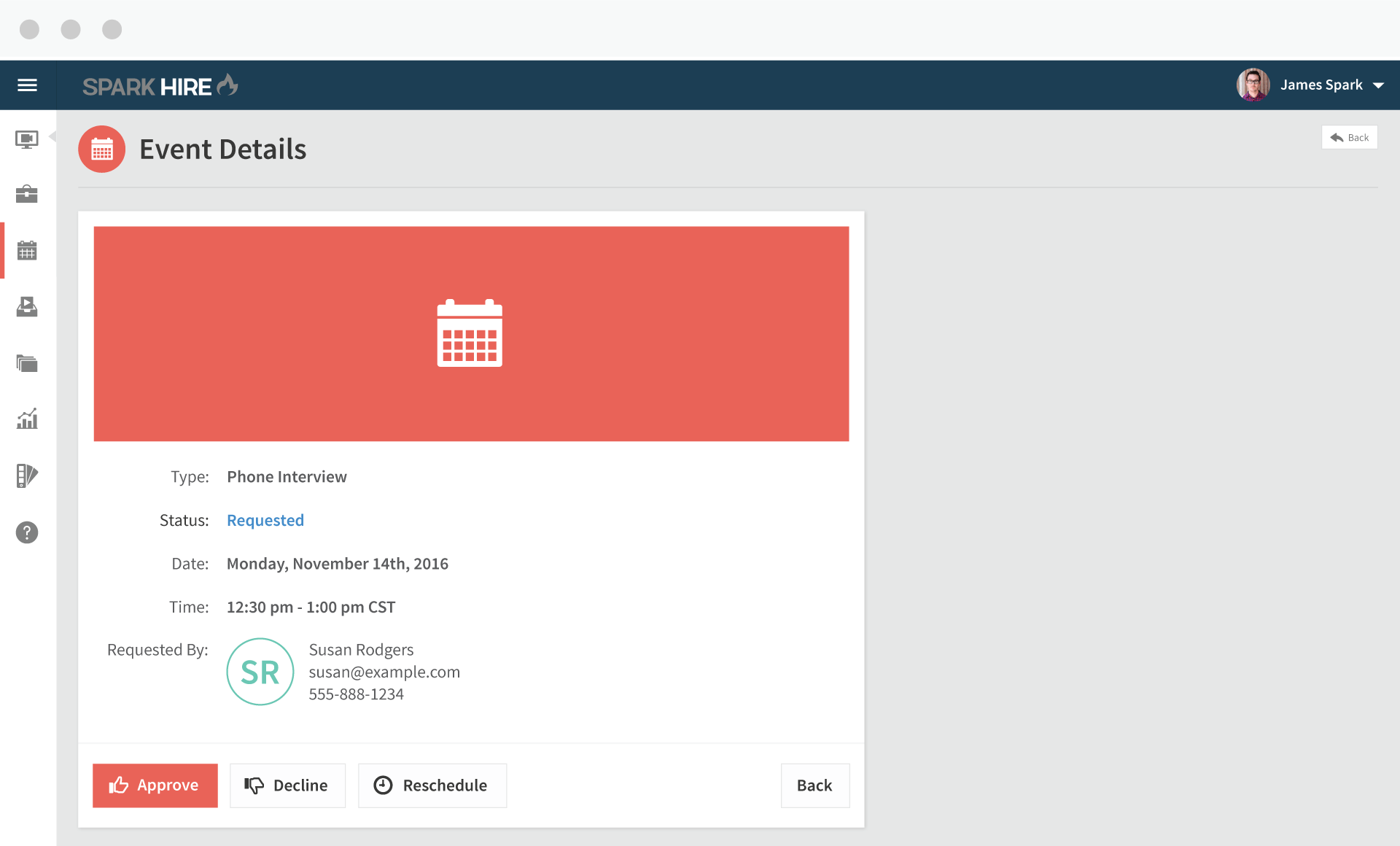 Interview Scheduling Tool